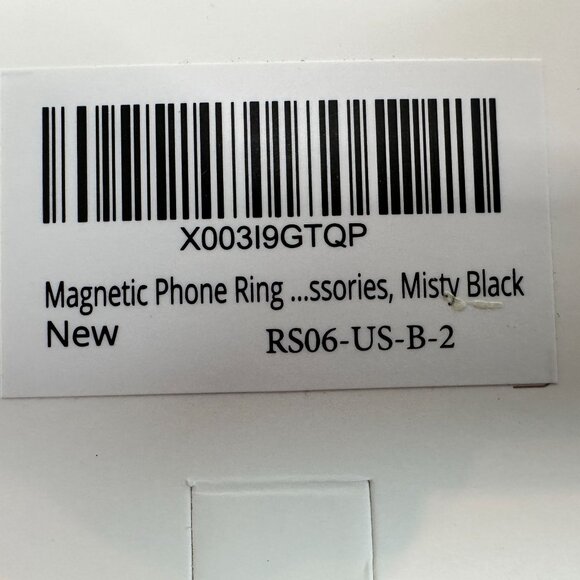 Lamicall RS06 Phone Ring Holder MISTY BLACK With Magnetic Adsorption NEW IN BOX - Picture 8 of 8